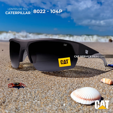 Lentes De Sol CTS - 8022 - 104P Lunas Negras Polarizadas - KATZER